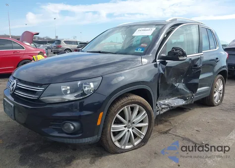 2012 Volkswagen Tiguan Se from USA, damaged, VIN WVGAV7AX6CW571502